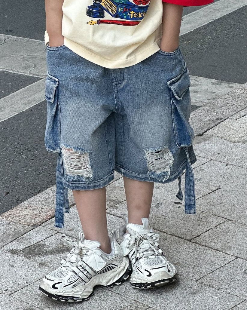 Quần Ngắn Jean TH Xanh GXM