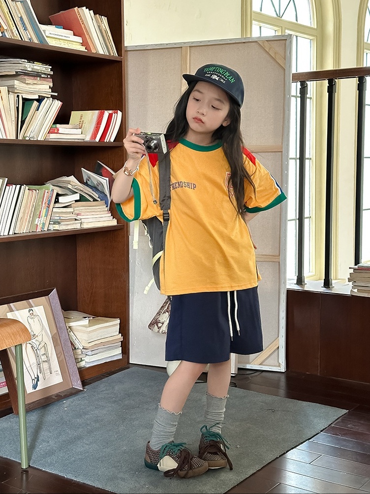 SET AN Vàng Quần Xanh TC