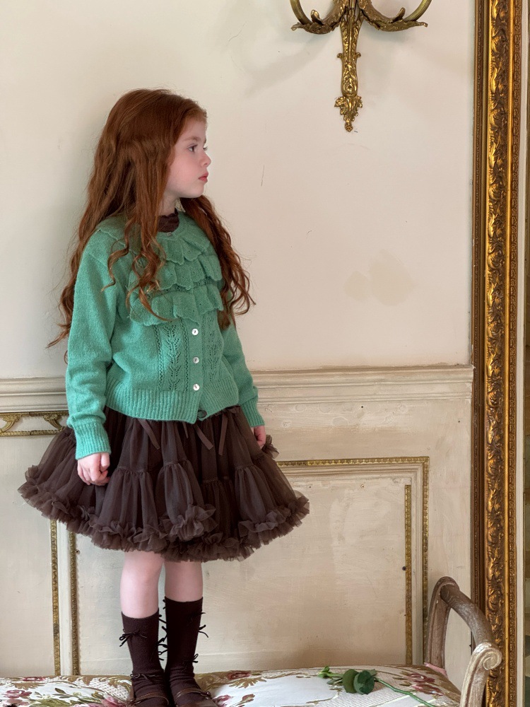 Áo Dài Len Xanh Bèo Chengle