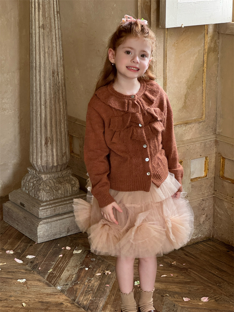 Áo Dài Len Nâu Bèo Chengle