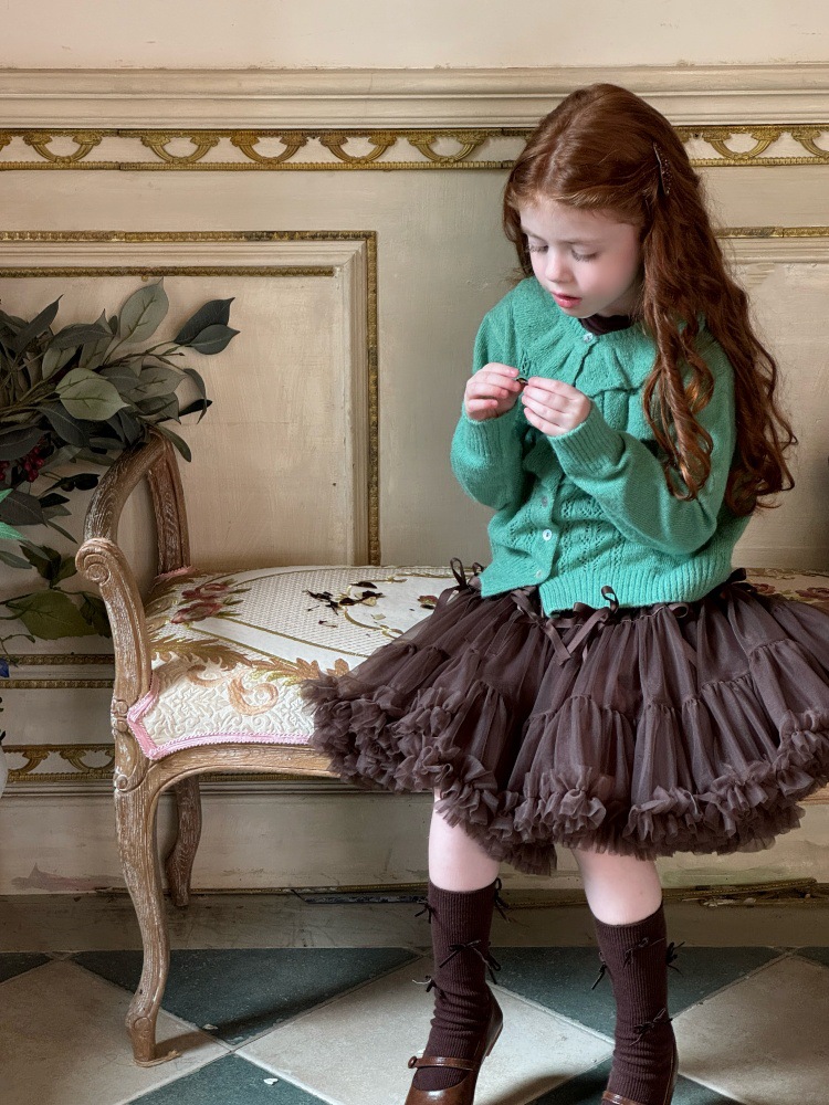 Áo Dài Len Xanh Bèo Chengle