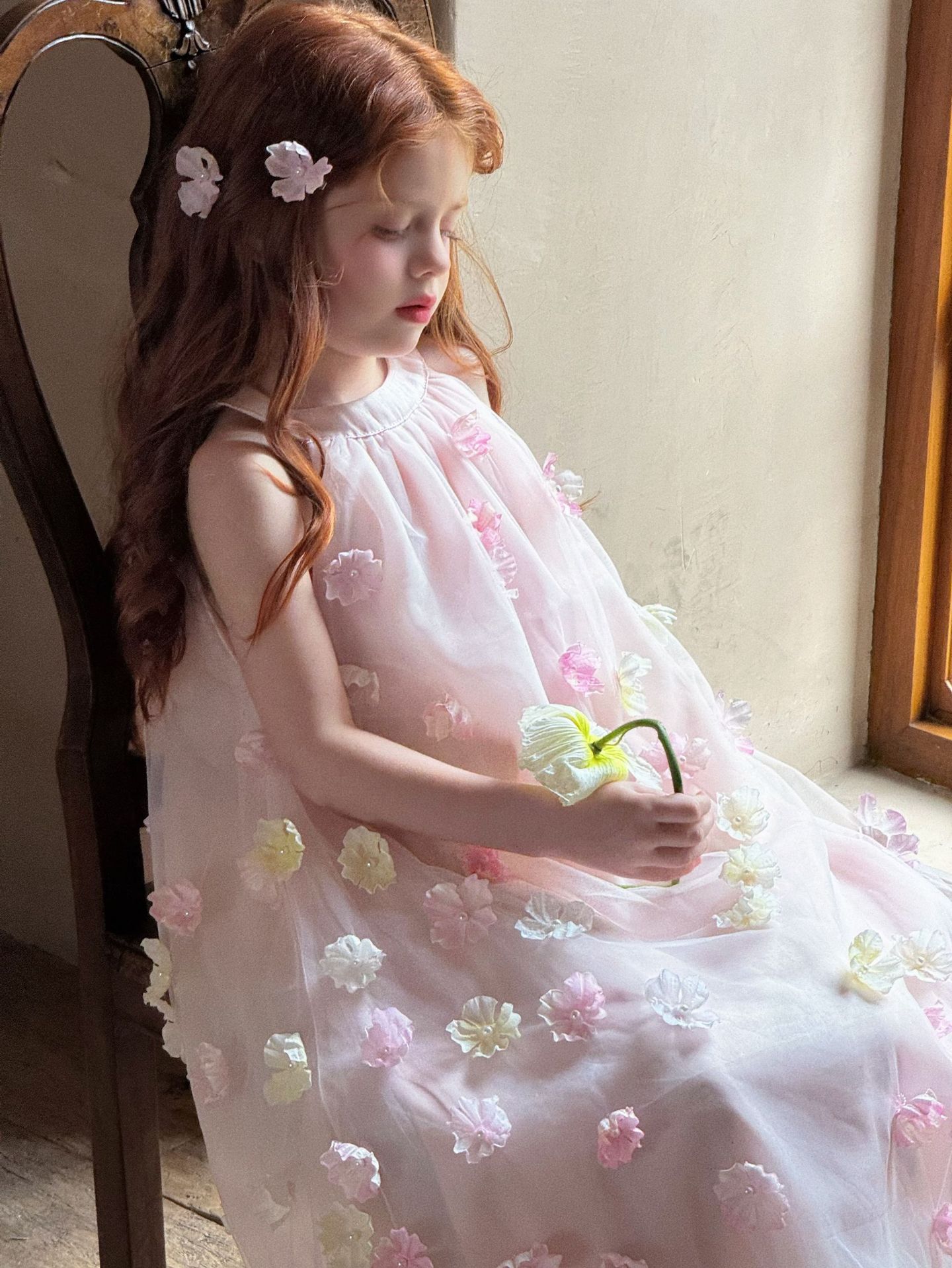 VD Voan Hồng Hoa OTA