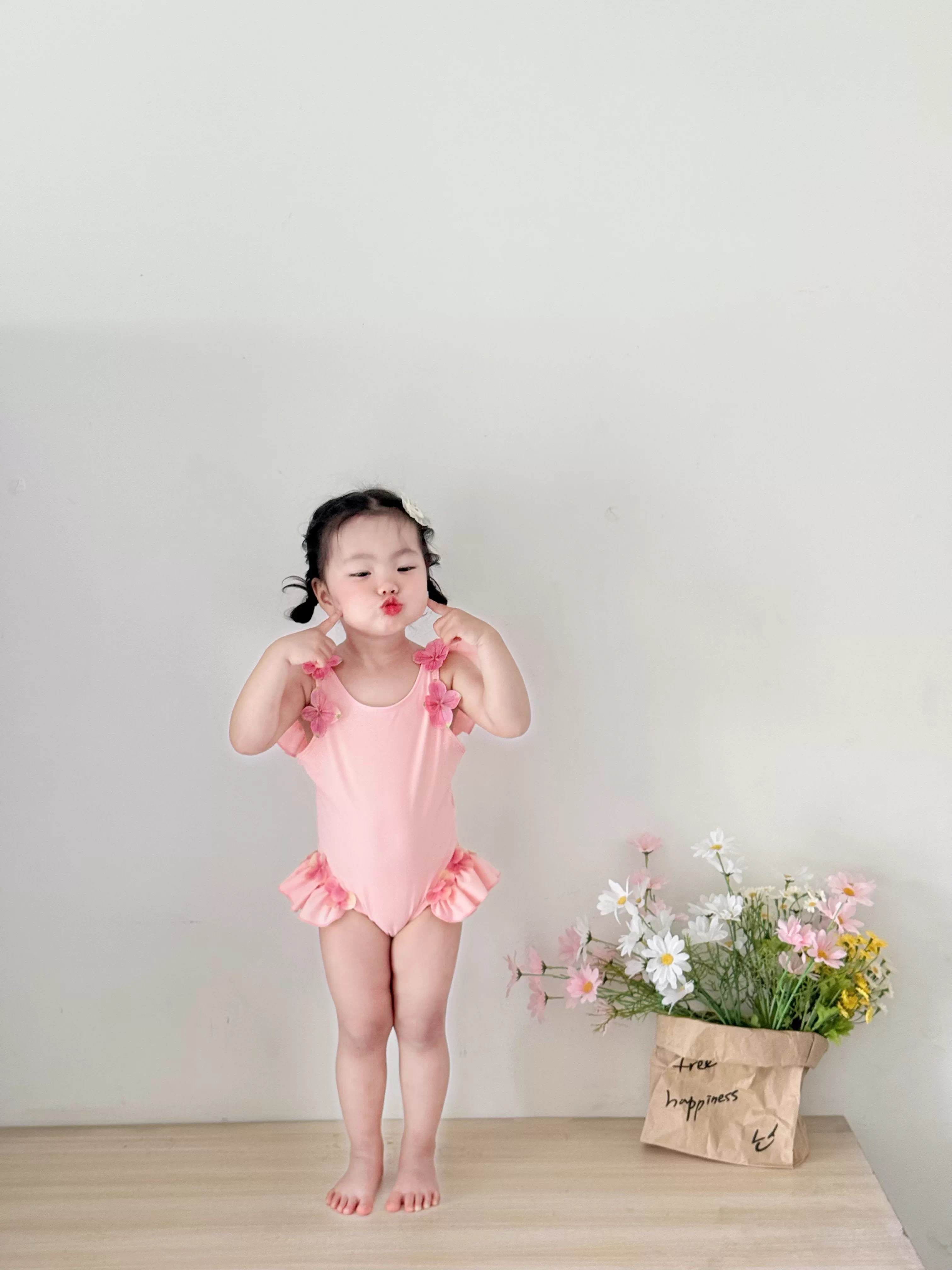 Jump Bơi Hồng Đính Hoa DH