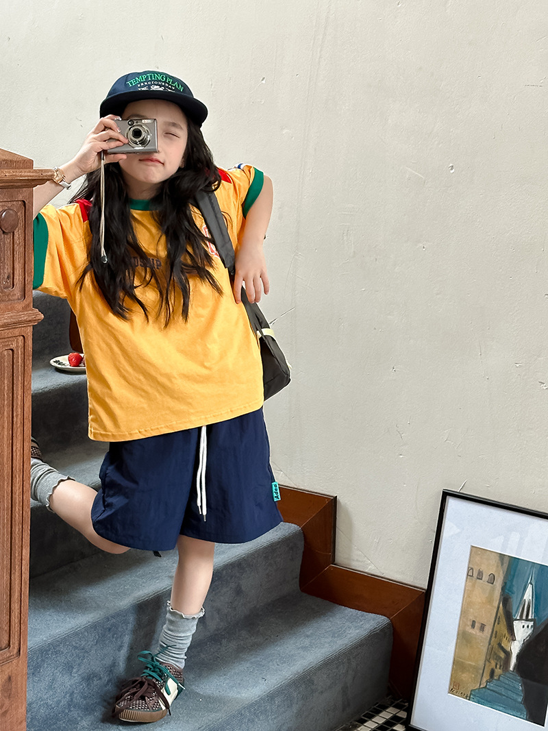 SET AN Vàng Quần Xanh TC