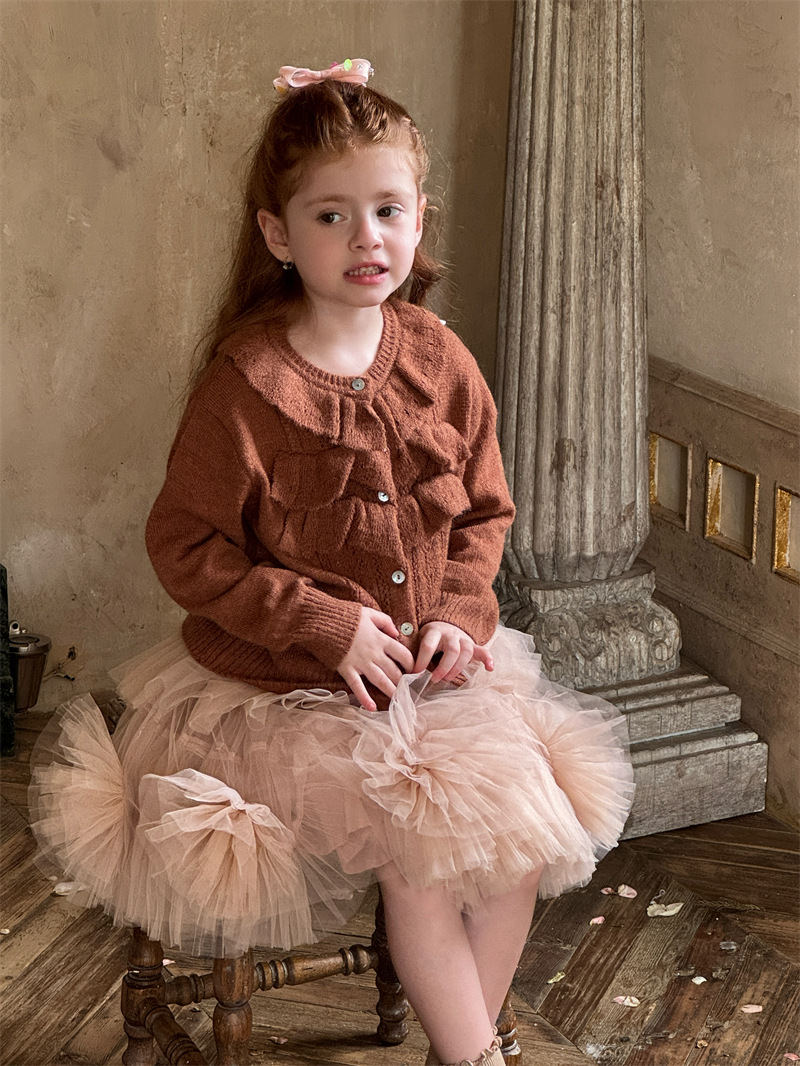 Áo Dài Len Nâu Bèo Chengle