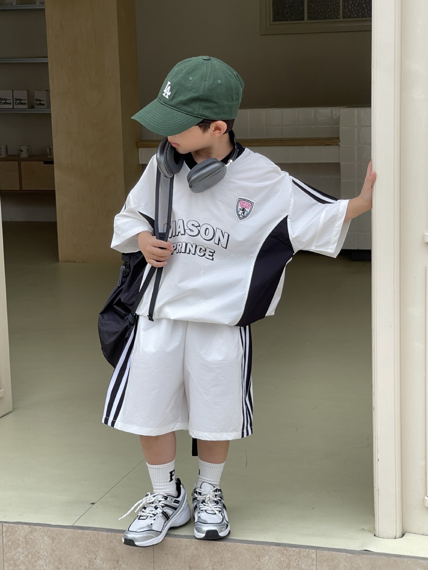 SET NGẮN MASON TRẮNG PL