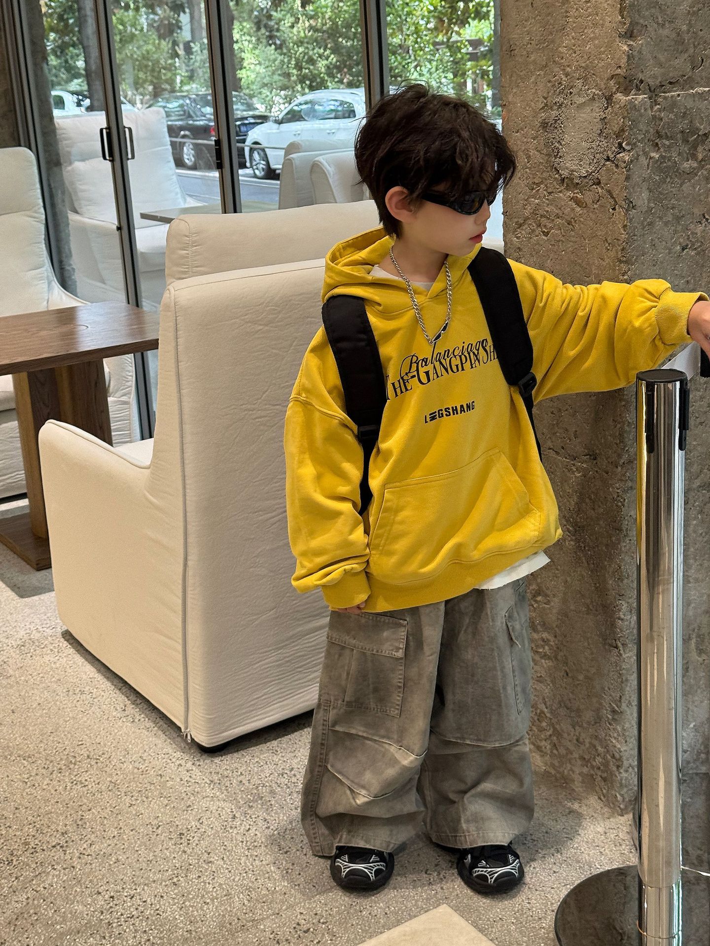 QD Jean Xám Loang TH FS