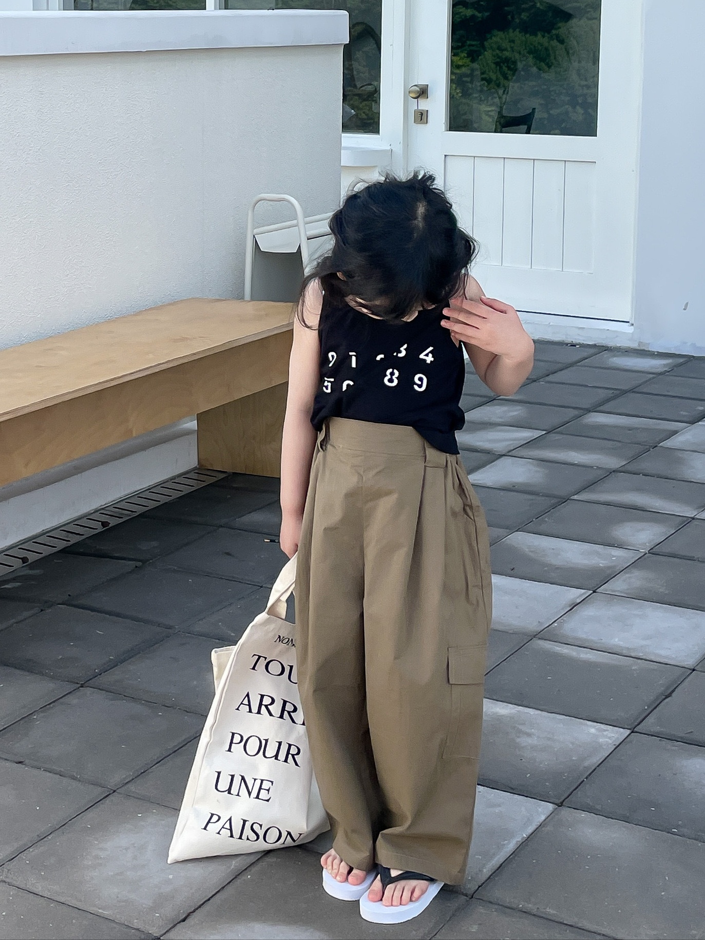 Quần dài kaki rêu