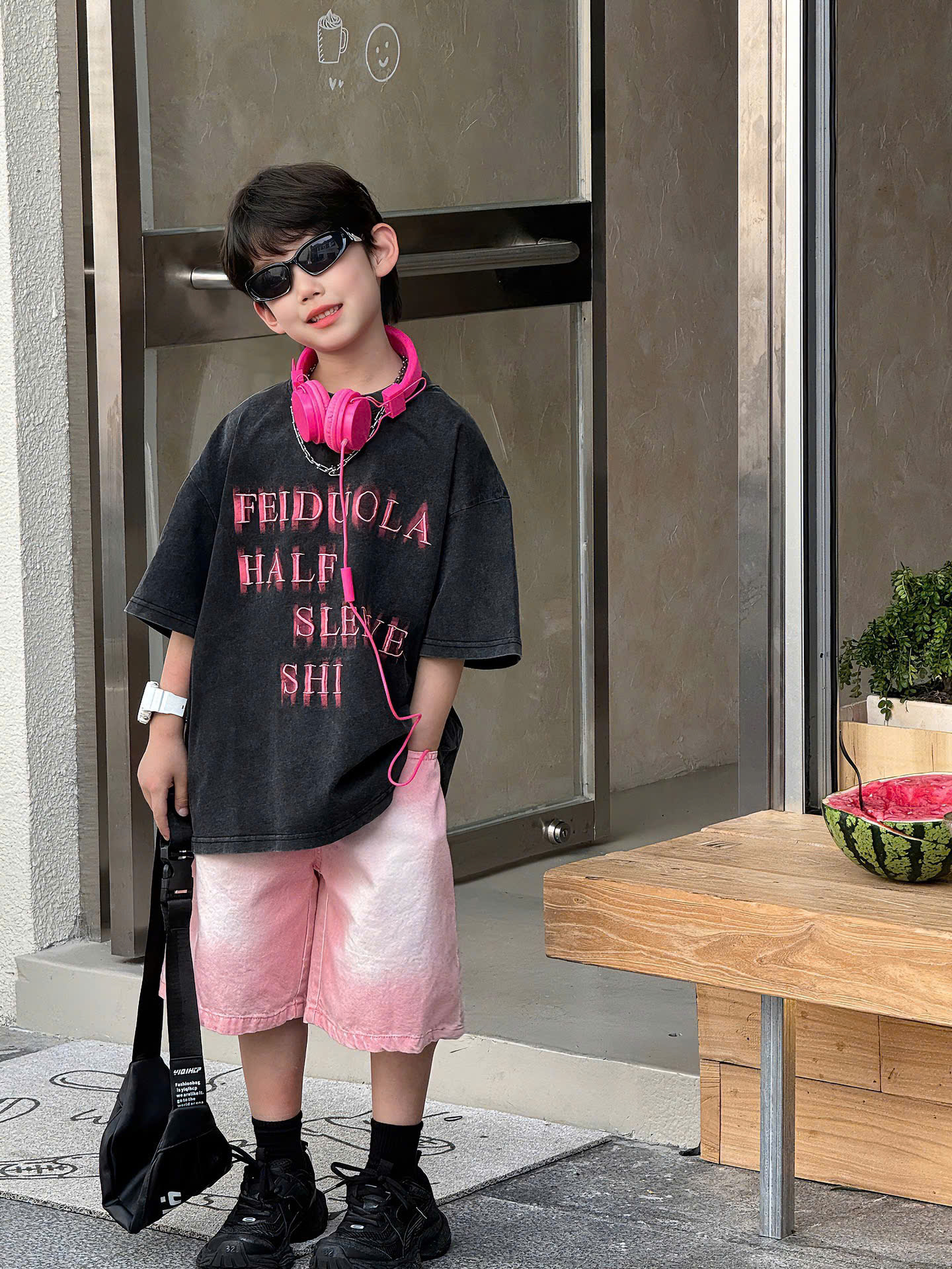 AN Đen Chữ Hồng FS