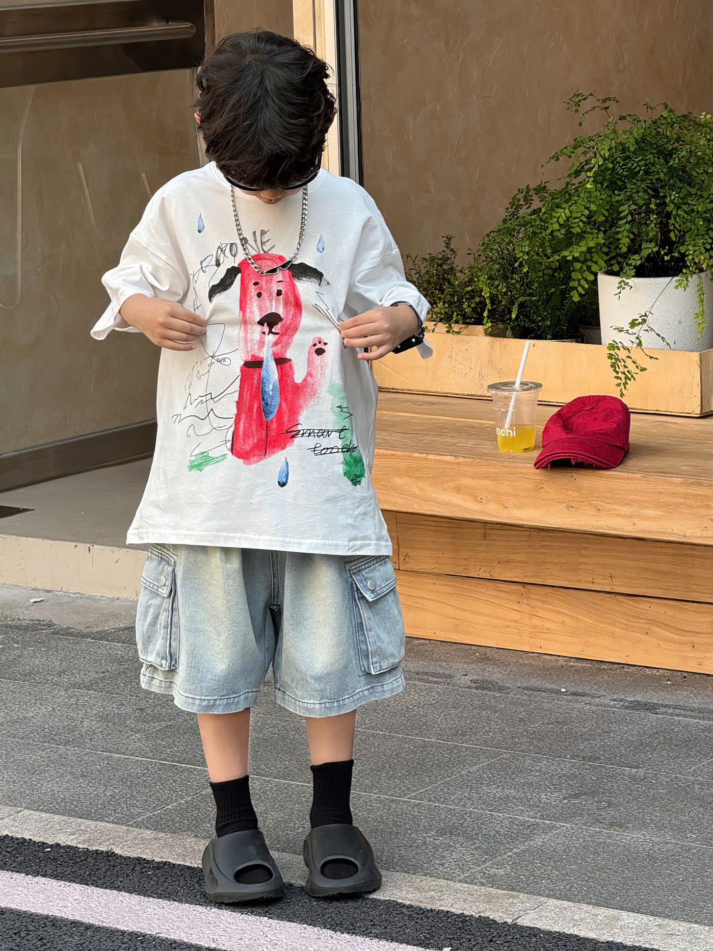 AN Trắng Cún Đỏ FS