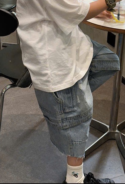 QN Jean Xanh Đắp Gối Ly