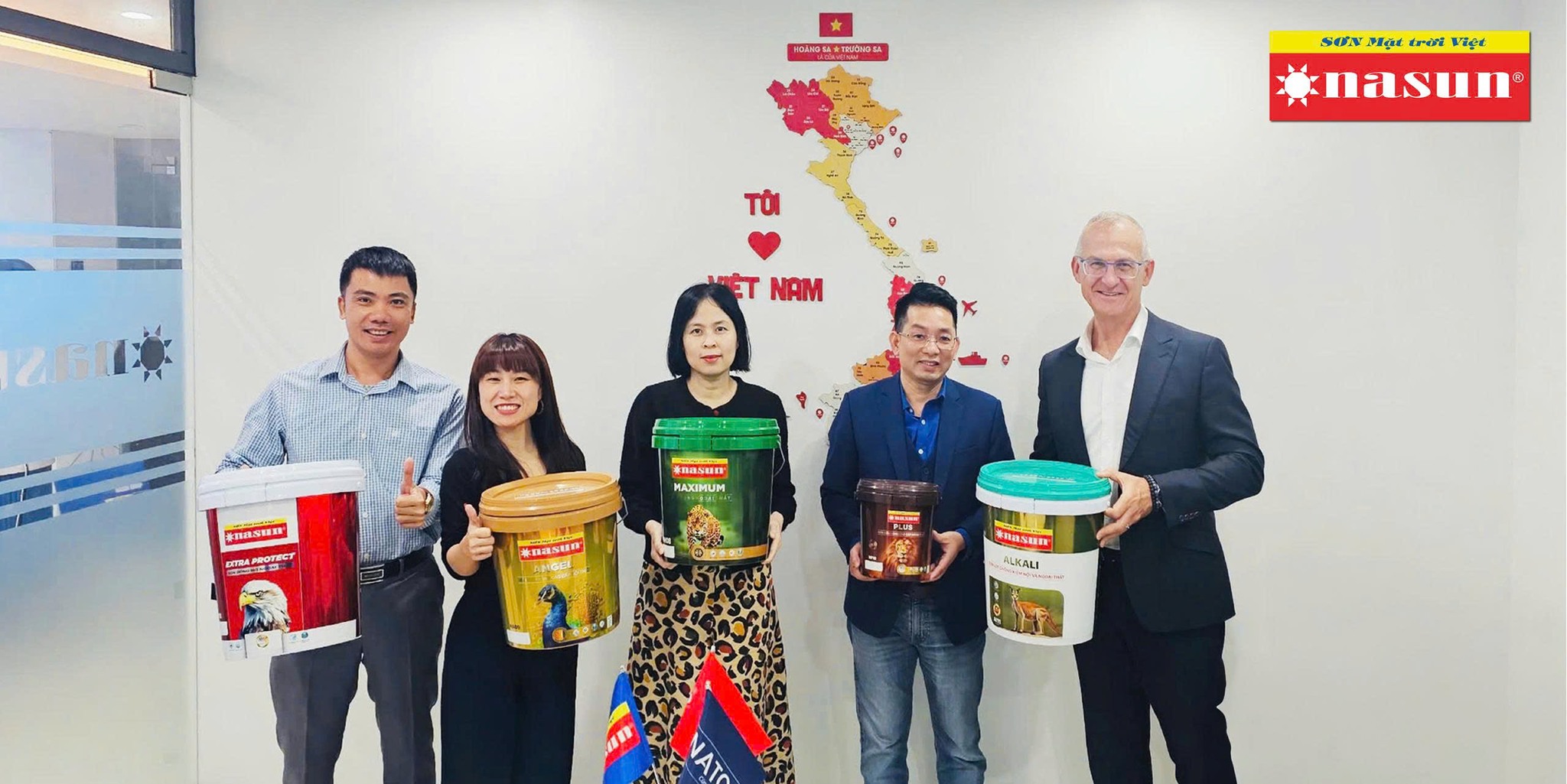 SƠN NASUN ĐÓN TỔNG GIÁM ĐỐC KHU VỰC CHÂU Á THÁI BÌNH DƯƠNG CỦA ASHLAND INC TỚI THĂM VÀ LÀM VIỆC