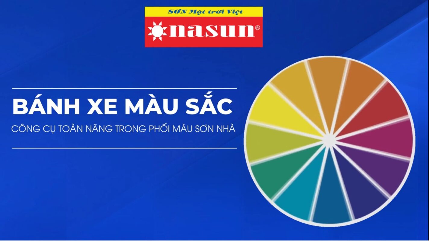 Bánh xe màu sắc: Công cụ toàn năng trong phối màu sơn nhà