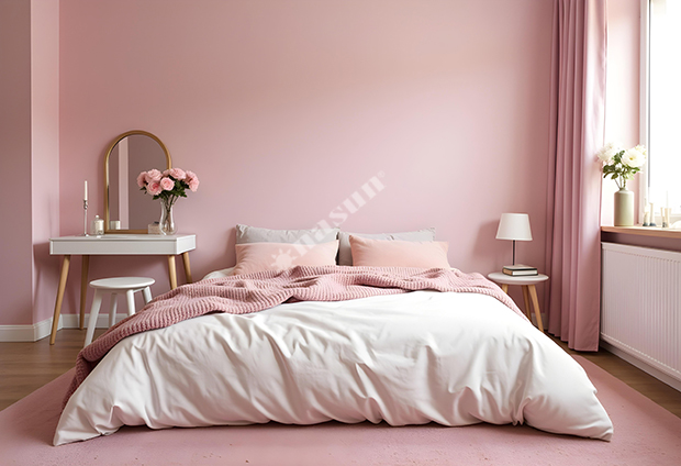 Phòng Ngủ Sắc Hồng – Không Gian Của Sự Ngọt Ngào Và Bình Yên