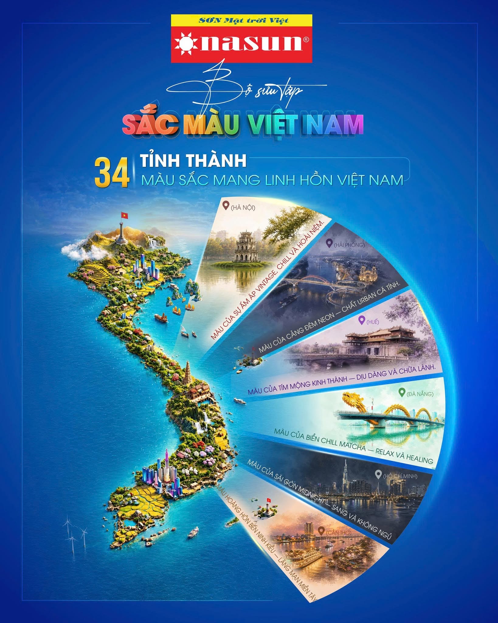 BỘ SƯU TẬP SẮC MÀU VIỆT NAM – SƠN NASUN