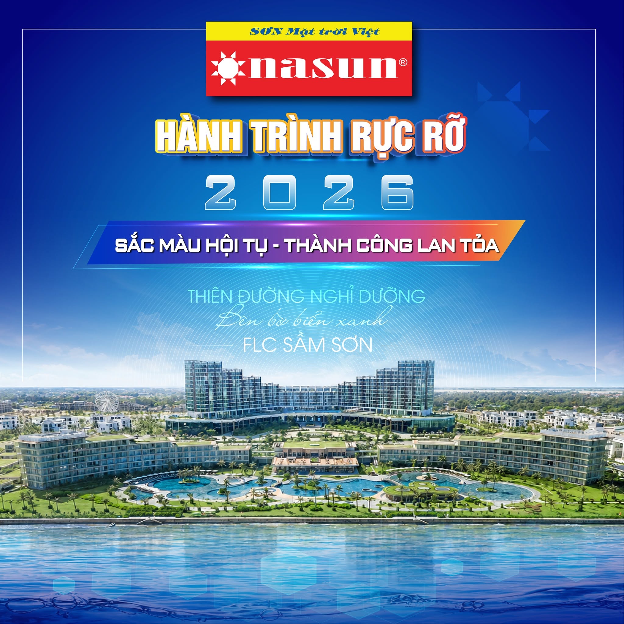 SƠN NASUN CÙNG HỆ THỐNG PHÂN PHỐI DU LỊCH SẦM SƠN HÈ 2026