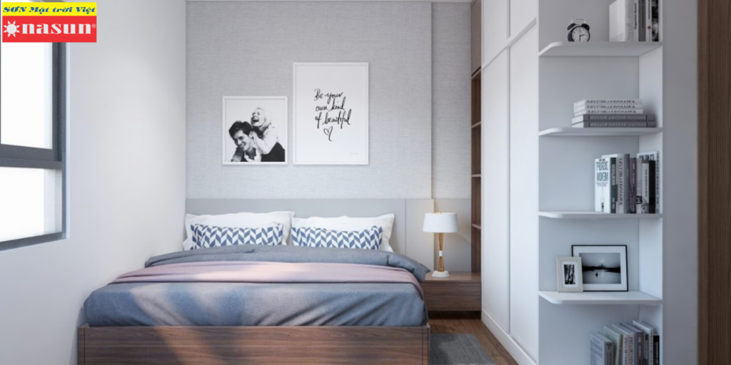 Sơn phòng ngủ nhỏ