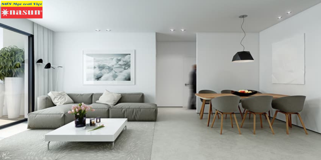 Sơn siêu trắng trần