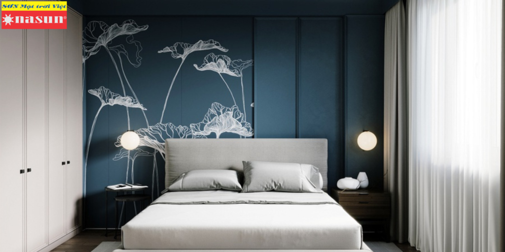 Sơn trang trí đầu giường