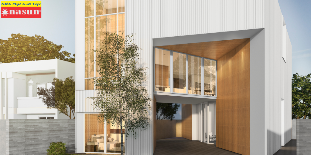 Sơn bóng ngoại thất cao cấp