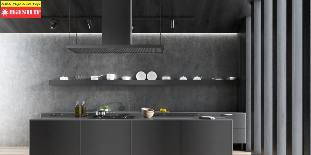 Sơn phòng bếp đẹp