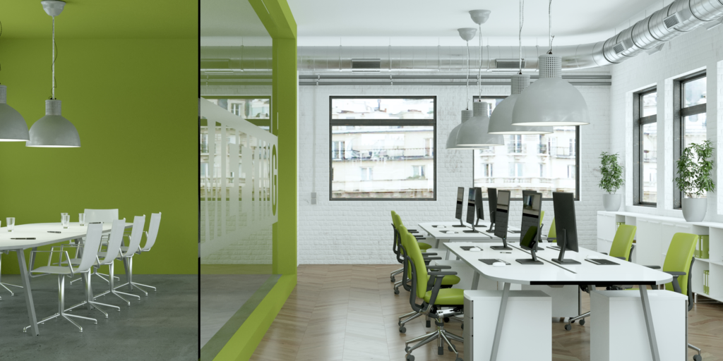 Màu sơn văn phòng làm việc
