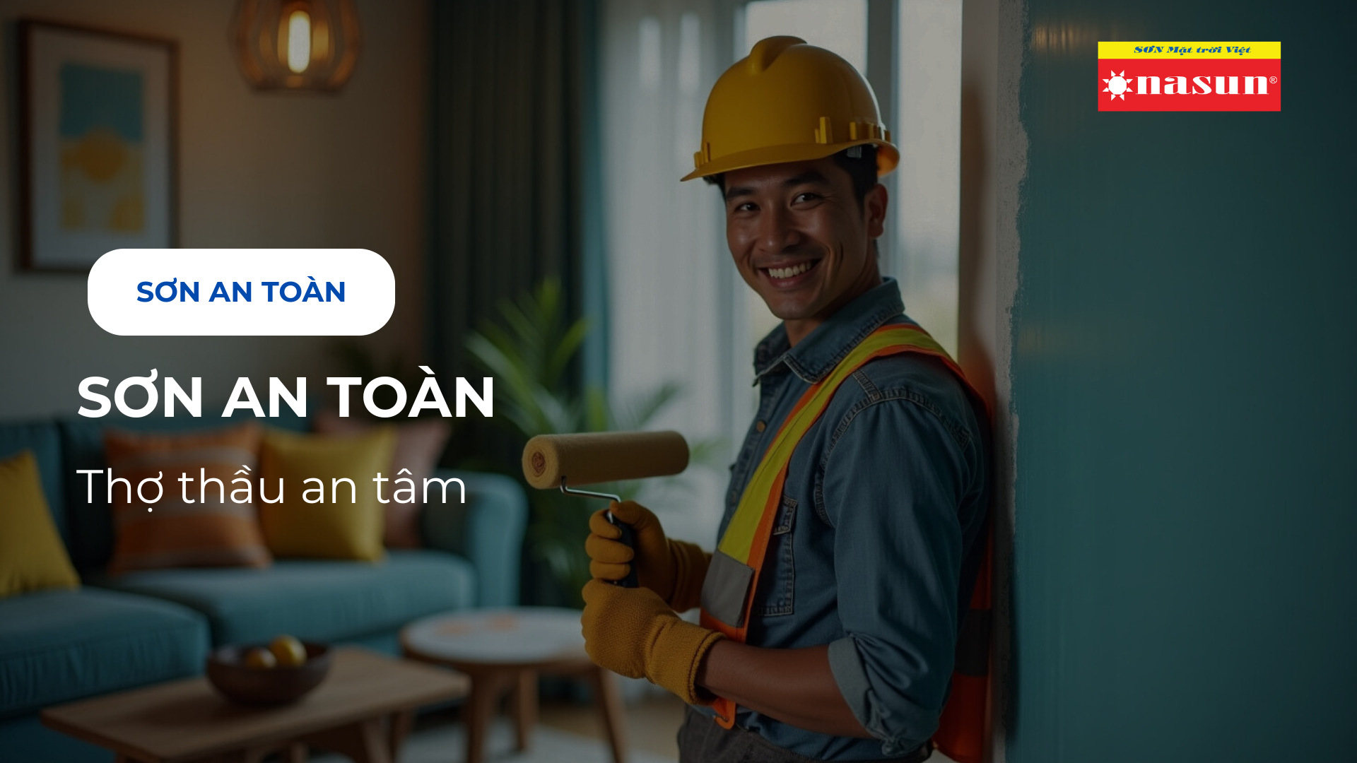 Sơn an toàn Thợ thầu an tâm