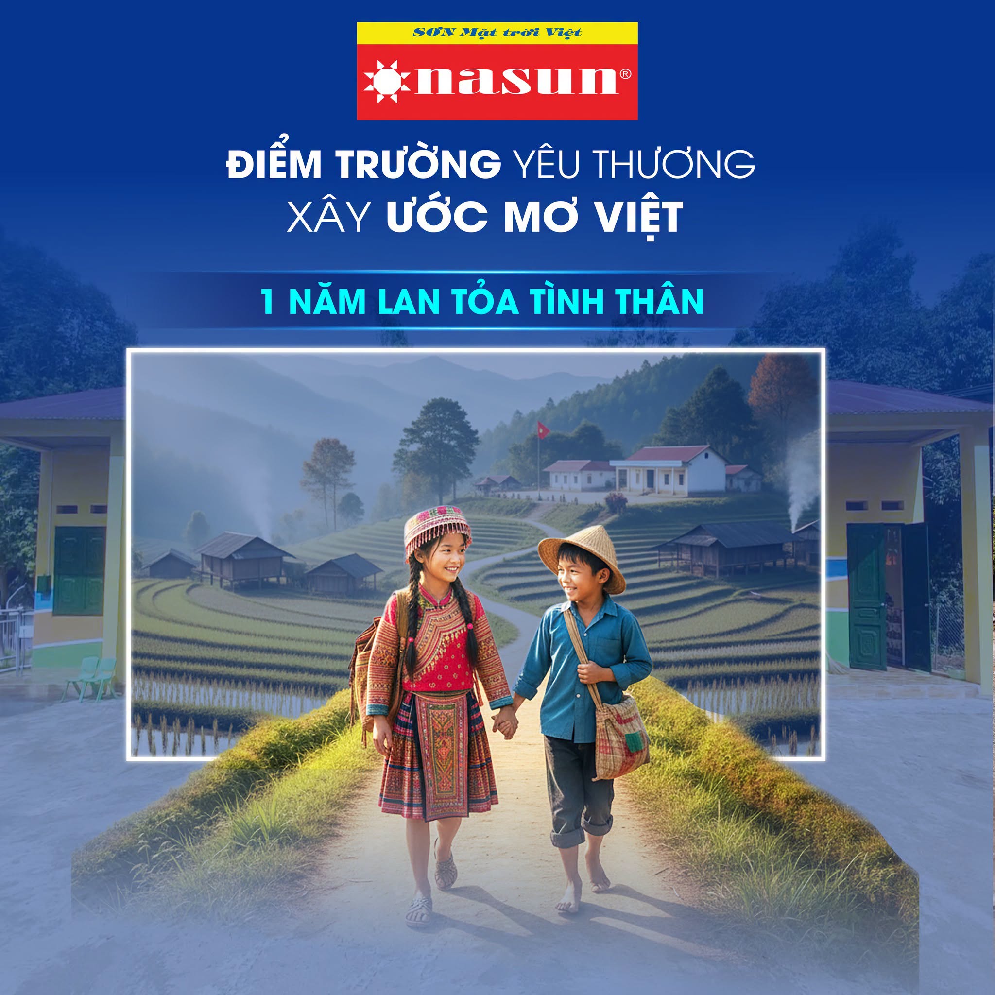 TỔNG KẾT 1 NĂM CHƯƠNG TRÌNH ĐIỂM TRƯỜNG YÊU THƯƠNG - XÂY ƯỚC MƠ VIỆT