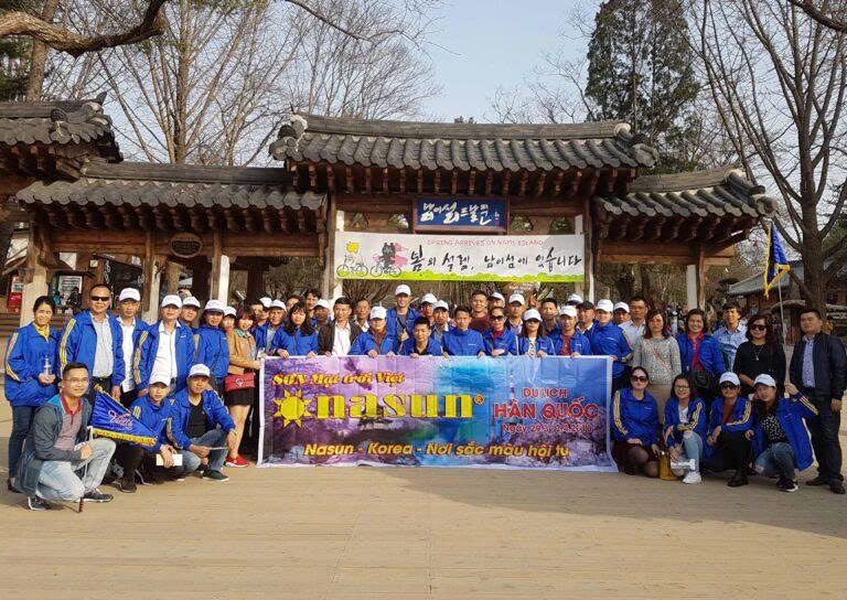 NASUN GROUP du lịch Hàn Quốc xuân 2018