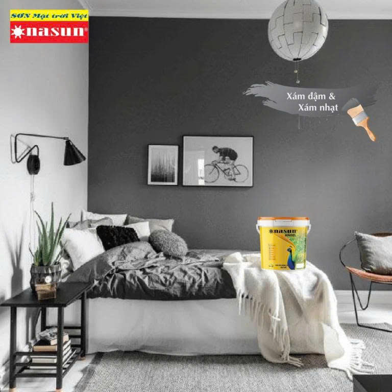 Kết hợp 2 màu sắc cho tường phòng ngủ như nào cho tốt nhất?