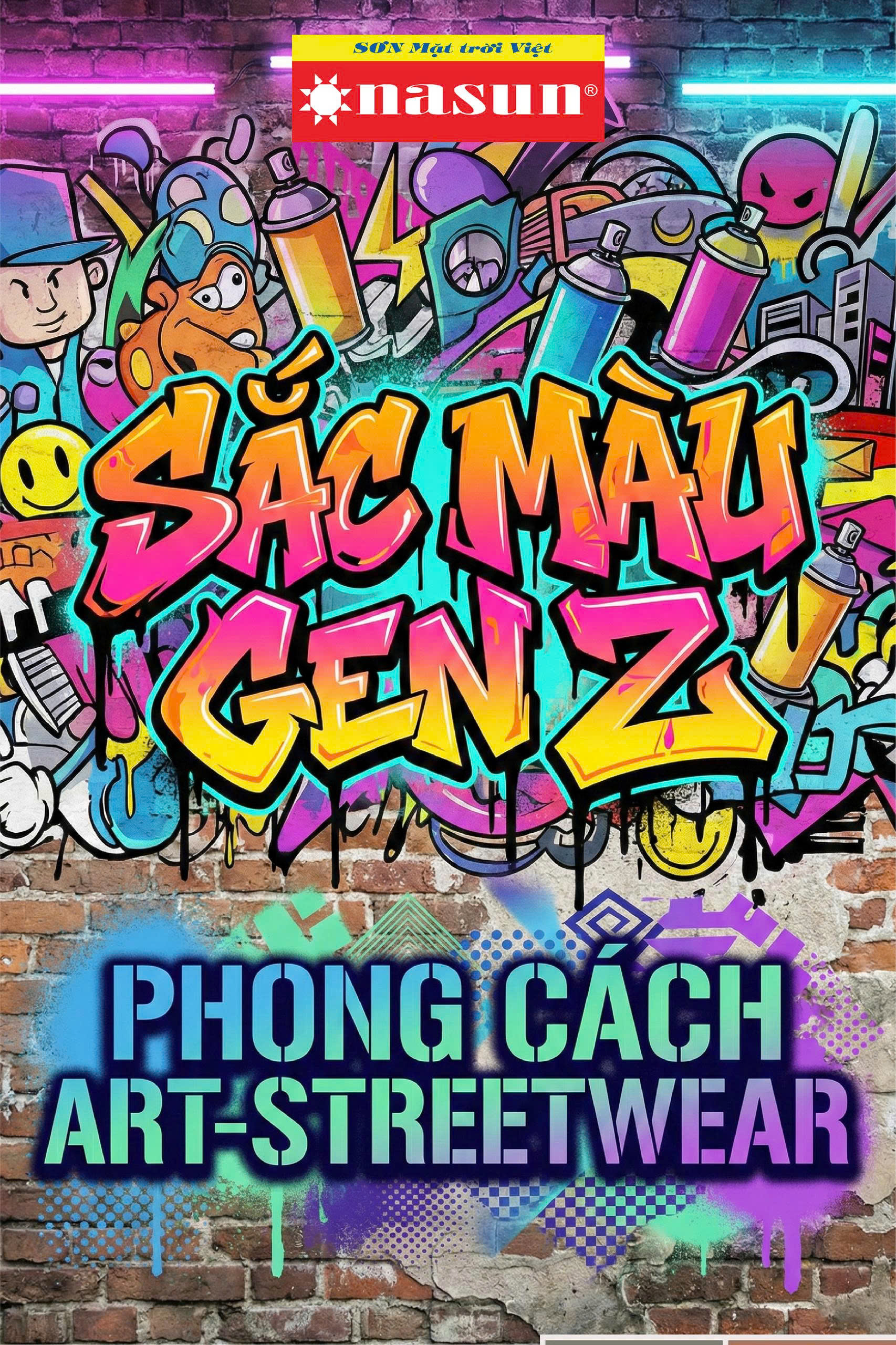 Sắc màu GEN Z Art-Streetwear – Bảng Màu Cá Tính và Nổi Bật Dành Cho Thế Hệ Trẻ 2026