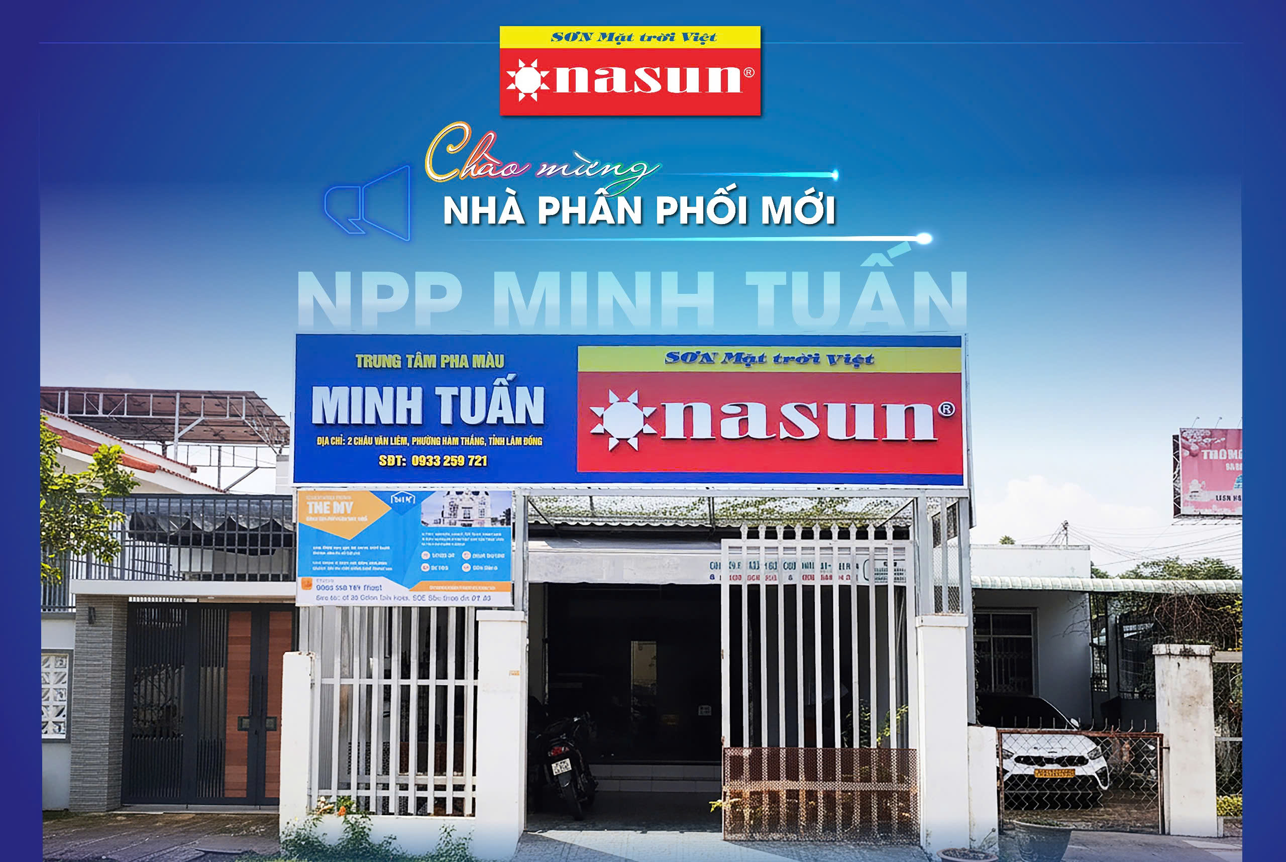 Nhà phân phối NASUN Minh Tuấn - Lâm Đồng
