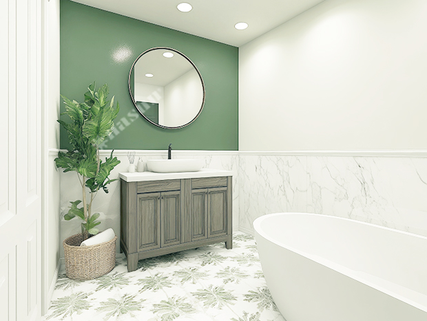 sơn phòng tắm màu trắng, Phòng tắm màu trắng – Không gian tinh khôi hiện đại | Nasun, sơn phòng tắm pastel, màu sơn phòng tắm đẹp, sơn phòng tắm chống ẩm mốc, sơn phòng tắm chống thấm, thiết kế phòng tắm hiện đại