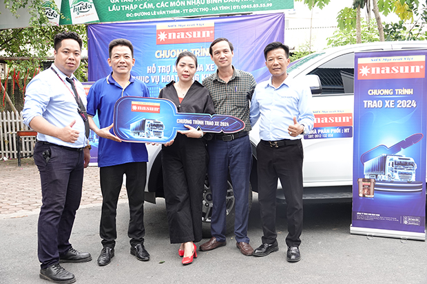 Sơn Nasun hỗ trợ nhà phân phối mua xe ô tô phục vụ bán hàng, Nasun Paint, hỗ trợ mua xe, nhà phân phối sơn