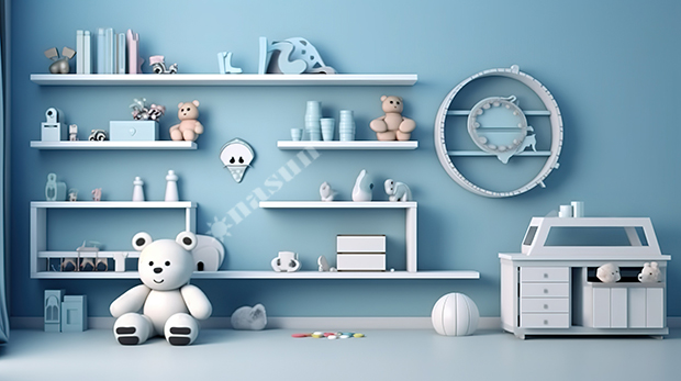 Sơn nội thất màu xanh dương nhạt. Khám phá các màu sơn nội thất đẹp với Sơn Nasun, Nasun Paint, Màu sơn nội thất đẹp, màu sơn nội thất, màu sơn đẹp trong nhà