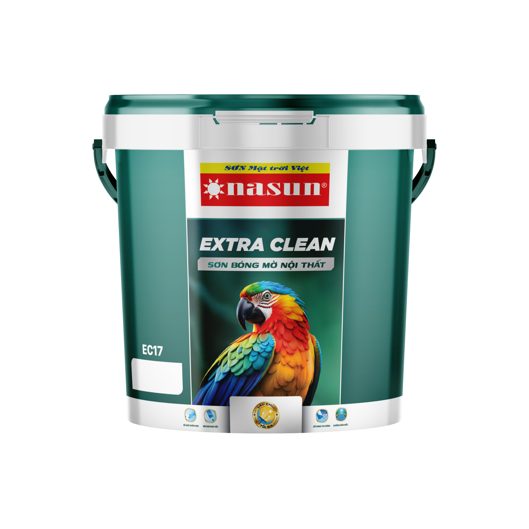 SƠN BÓNG MỜ NỘI THẤT NASUN EXTRA CLEAN