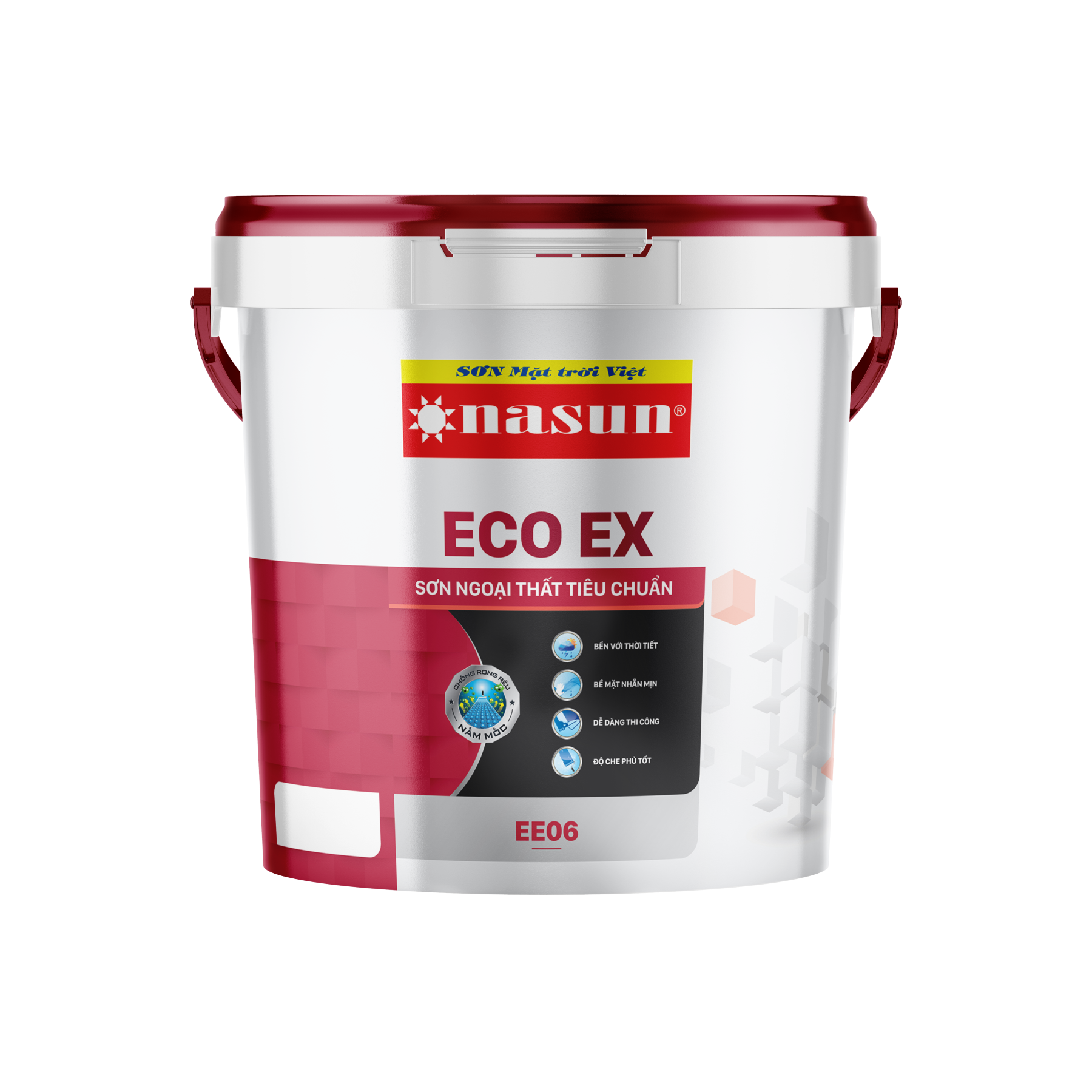 SƠN NGOẠI THẤT TIÊU CHUẨN NASUN ECO EX
