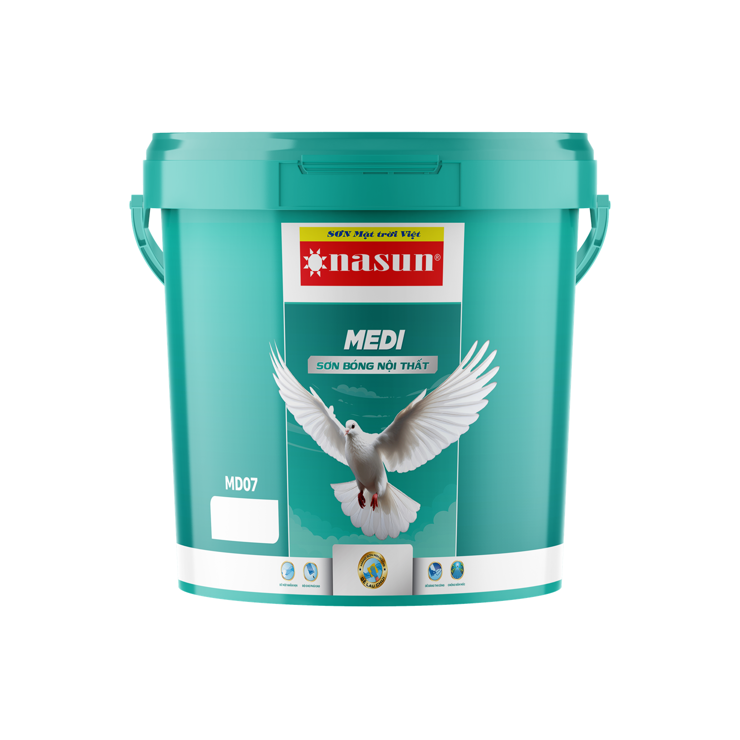 SƠN BÓNG NỘI THẤT NASUN MEDI