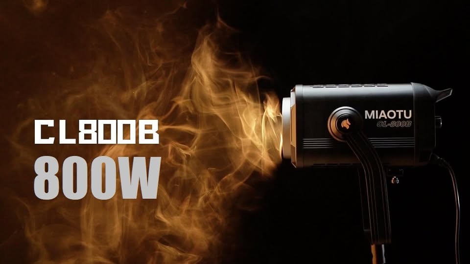 Đèn LED MIAOTU CL-800B: Giải Pháp Ánh Sáng Chuẩn Màu Cho Studio