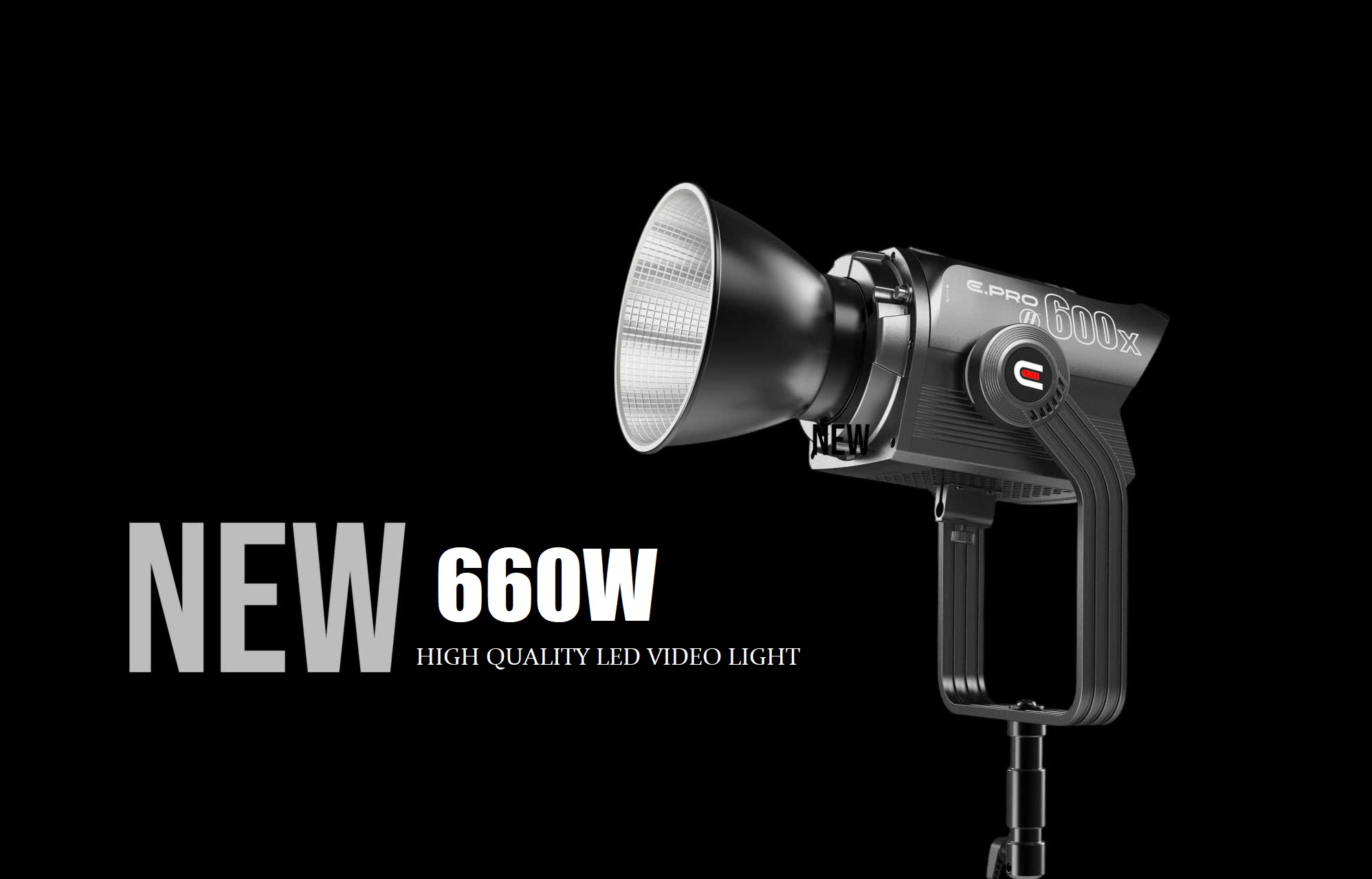 Ra Mắt Đèn LED Video E.PRO EF-600X: Đèn Chiếu Sáng Mạnh Mẽ Cho Người Đam Mê Làm Video