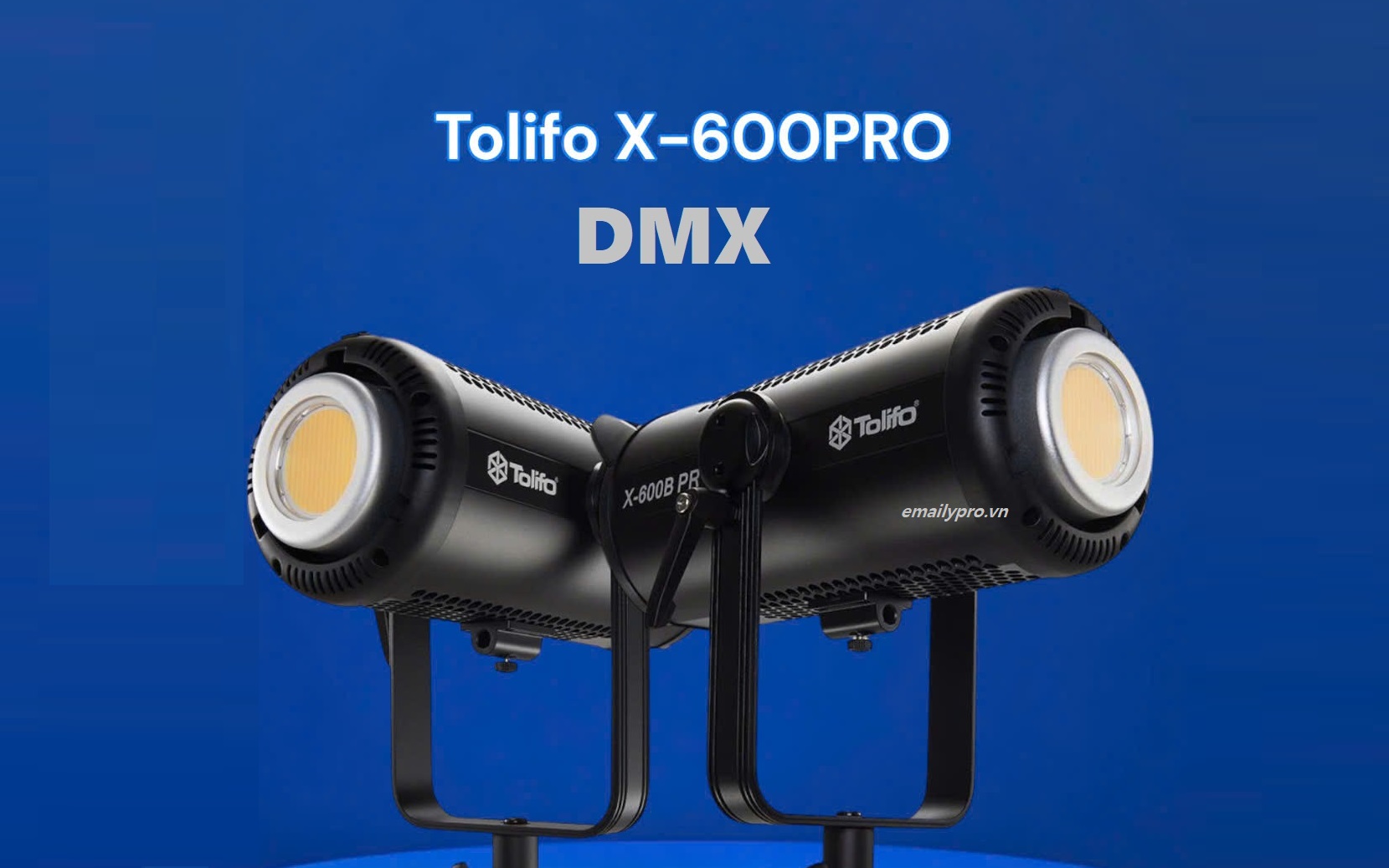 TOLIFO Ra mắt Seris X-PRO nâng cấp DMX 512