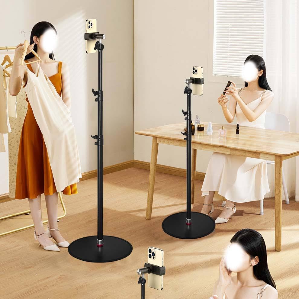 Chân Đèn Monopod E.PRO M210S PRO 2.1m - Đế Tròn Phẳng, Tải Trọng 10kg, Chuyên Nghiệp Cho Studio Quay Phim - ảnh 2