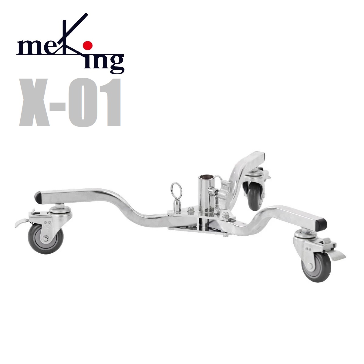 Chân Đế Bánh Xe Sàn Meking X-01 – Chịu Tải Khủng 80kg
