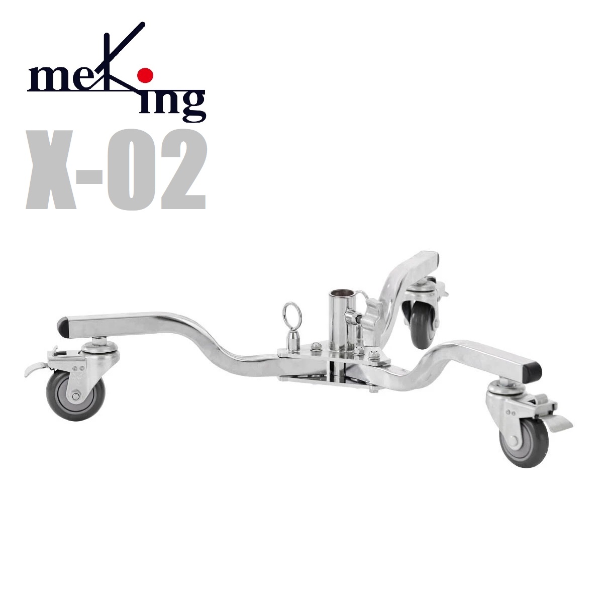 Chân Đế Bánh Xe Sàn Meking X-01 – Chịu Tải Khủng 80kg