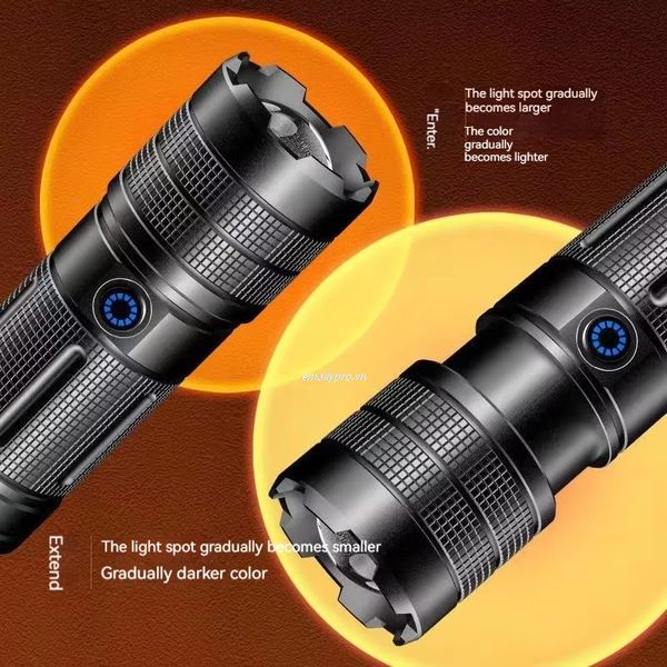 Đèn LED Pin cầm tay RGB -Gobo