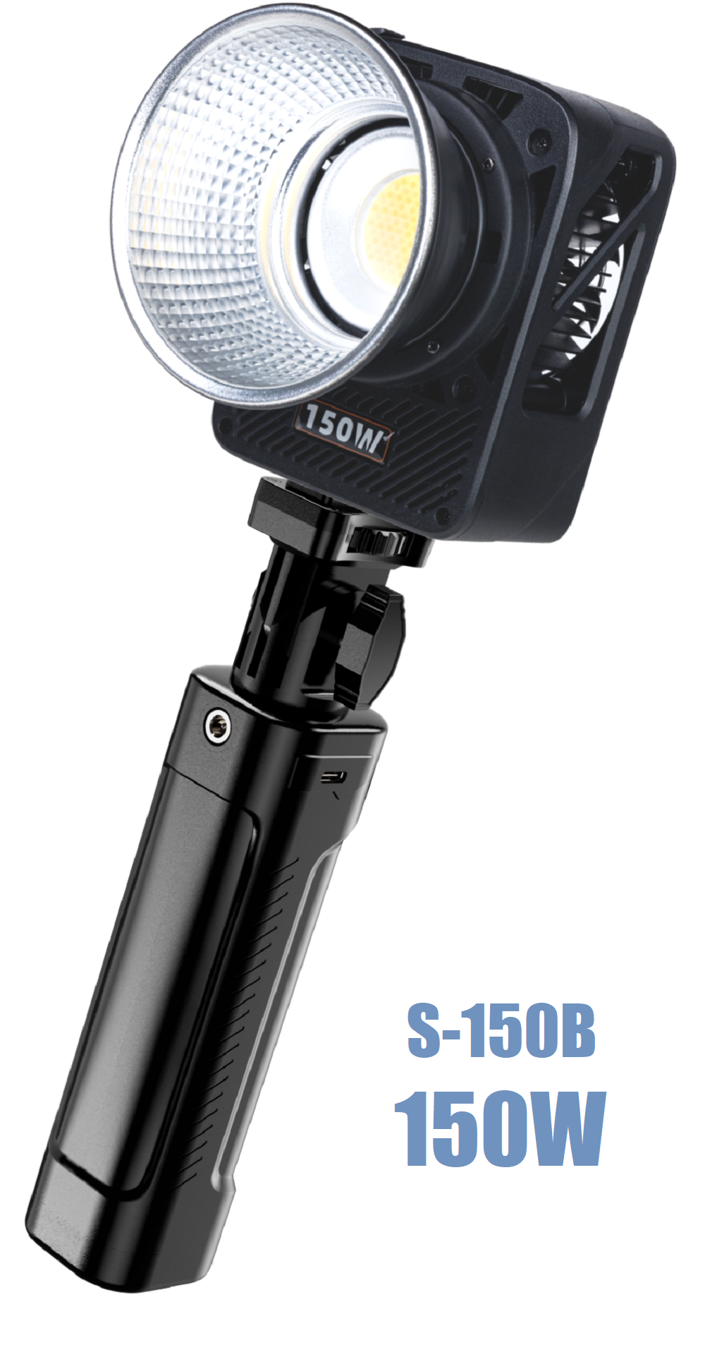 Đèn COB LIGHT S150 Cầm tay  công suất  cao - CRI >95 + Pin P77