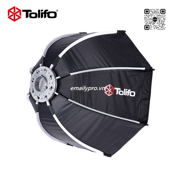 Softbox bát giác mini Bowens 60CM & 80CM TOLIFO