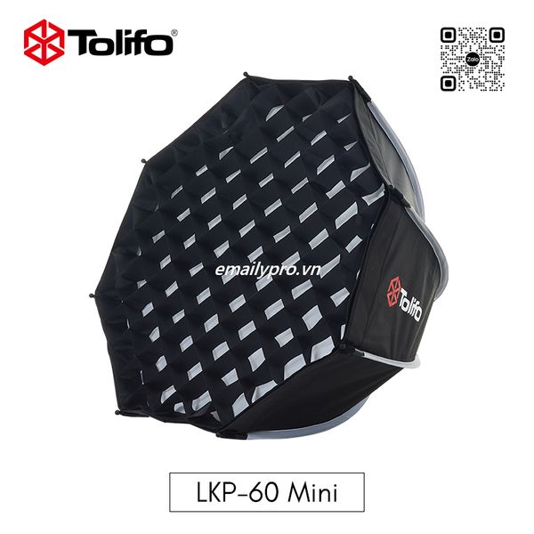 Softbox bát giác mini Bowens 60CM & 80CM TOLIFO