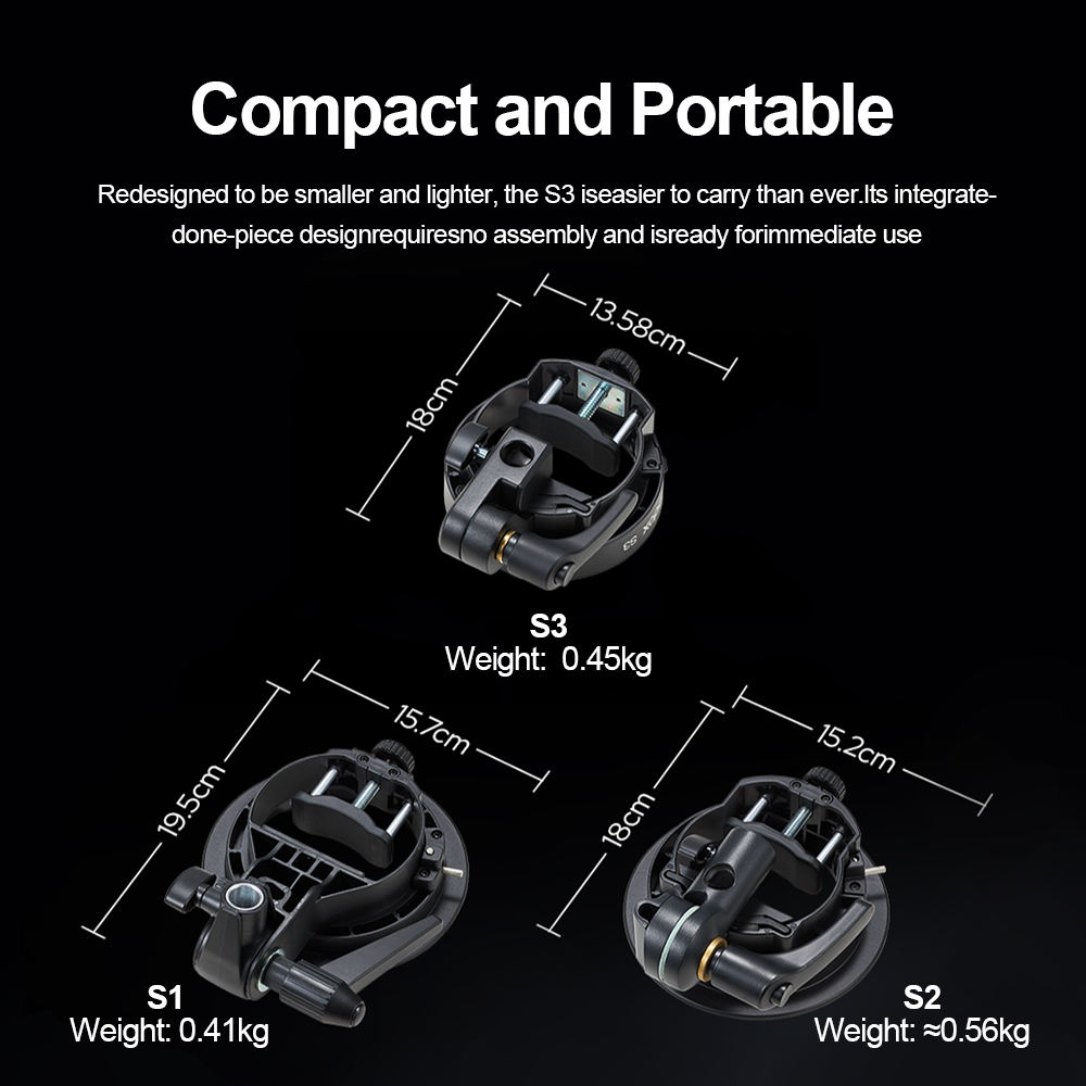 Godox S3 Ngàm chuyển Bowen Godox S3 cho V860 V1 V100 AD200 AD300