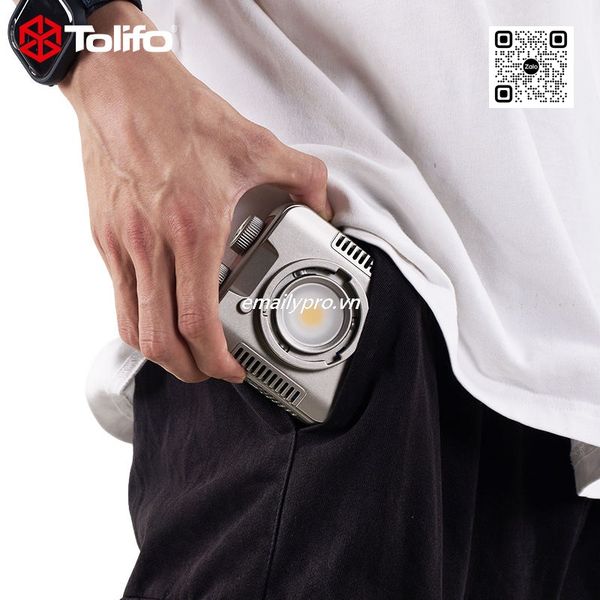 Đèn quay video LED COB RGB TOLIFO PL-40RGB